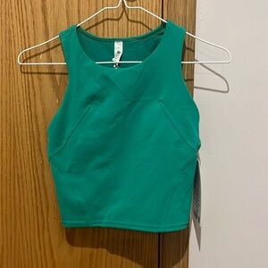 Lululemon Wunder Train Racerback Tank Kelly Green Size 4